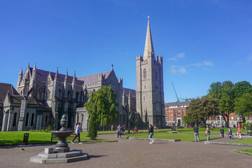 Dublin, Ireland: Saint Patrick’s Cathedral, founded in 1191 as a Roman Catholic Cathedral, is currently the national cathedral of the Church of Ireland.