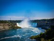 Scenic view of Niagara Falls on Canada and the USA border