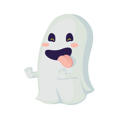 Sticker - happy ghost design