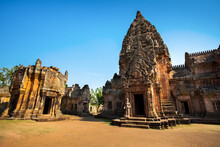 Ancient Temple In Buriram , Prasat Phanom Rung,The Historical Park , Thailand