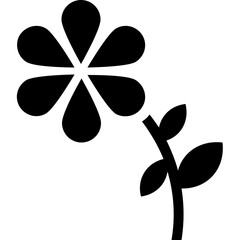 Poster - Flower Vector Icon