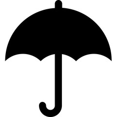 Canvas Print - Umbrella Vector Icon