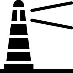 Sticker - Lighthouse Vector Icon