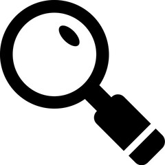 Wall Mural - Magnifier Vector Icon