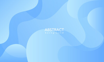 Sticker - Abstract blue background with waves, Abstract blue background with waves