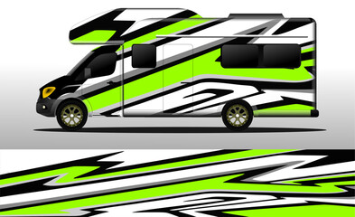 racing background vector for camper car wraps and more