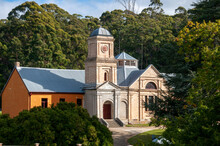 Port Arthur Australia, View Of The Asylum Which Was Completed In 1868, It Was Last Major Structure To Be Built At The Penal Colony