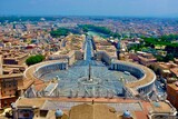 Fototapeta Miasto - Wunderschöne Aufnahme in Rom Italien 