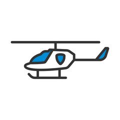 Sticker - Police Helicopter Icon