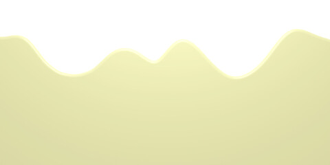 Wall Mural - 3D curve text area. Text box. Footer background.