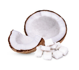 Poster - coconut isolated on transparent background (.PNG)