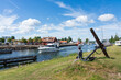 Göta kanal at Karlsborg, Sweden