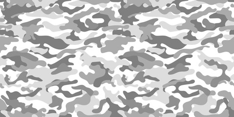 Sticker - vector camouflage pattern for army. Arctic military camouflage	
