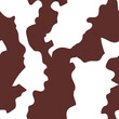 © Felizabeth - Cow seamless pattern. Animal skin vector background