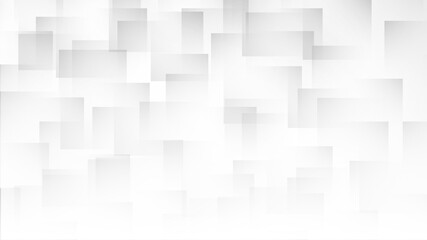 Wall Mural - modern abstract background with squares white gray gradient color