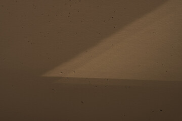 Poster - abstract concrete surface under sunset light
