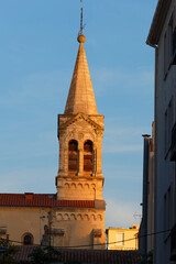 Wall Mural - An old church of Saint-Flavien dates back to 1868 , Toulon, France.