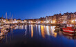 Port de plaisance de Honfleur by night