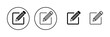 © avaicon - Edit icon vector. edit document sign and symbol. edit text icon. pencil. sign up