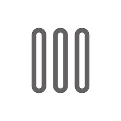 Home icon. Perfect for web design or user interface applications. vector sign and symbol