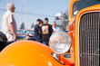© thenikonpro - Classic American cars on display at vintage automobile exhibition.