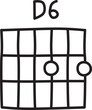 guitar chord doodle