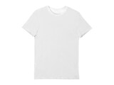 Fototapeta Dziecięca - Isolated white blank T-shirt product for design concept mock up.