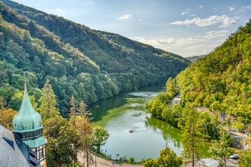 Sticker - Lillafured, LLakeside Resort in Hungary