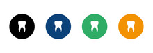 Tooth. Vector Image.