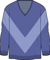 Wall Mural - CARDIGAN SWEATER WINTER WEAR VECTOR