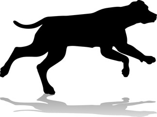 Poster - Dog Silhouette Pet Animal