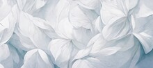 Painted Flower Petal Backdrop With A Soft Abstract Style.