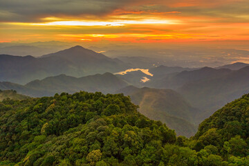 BEAUTIFUL LANDSCAPE PHOTOGRAPHY OF BACH MA NATIONAL PARK IN HUE, VIETNAM