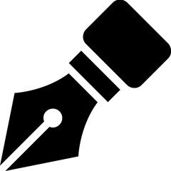 Sticker - Nib Vector Icon