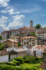 Wall Mural - Historic buildings of Feltre, Veneto, Italy