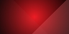 Abstract Red Background With Diagonal Lines. Modern Dark Red Abstract Vector Texture.