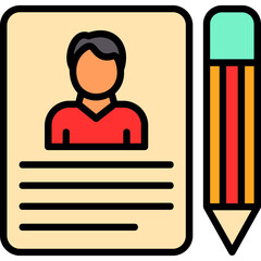 Poster - Job Application Icon