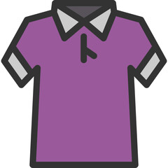 Wall Mural - Polo Shirt Icon