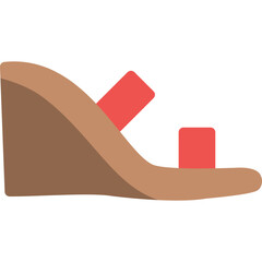 Wall Mural - Wedge Heel Icon