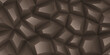 Seamless background of brown faceted crystals. Seamless chocolate background. Vector graphics