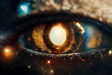 cosmic eyes.