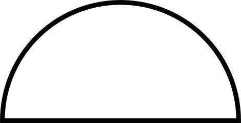 Wall Mural - round abstract trendy design element. aesthetic shape for creative design ornament. collection of mi