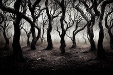 Spooky Forest, Twisted Trees