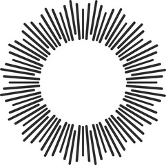 Wall Mural - Sun beam rays light explosion, sunburst starburst
