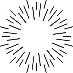 Wall Mural - Starburst, frame sun light rays light burst beams