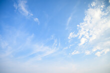 Blue Sky Background, Natural Landscape