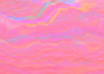 Wall Mural - Pink chromatic aesthetic abstract watercolor background