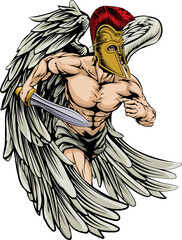 Wall Mural - Warrior angel