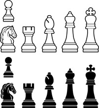 Chess Pieces Set