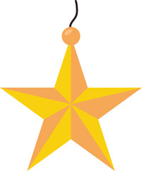 Hanging yellow icon